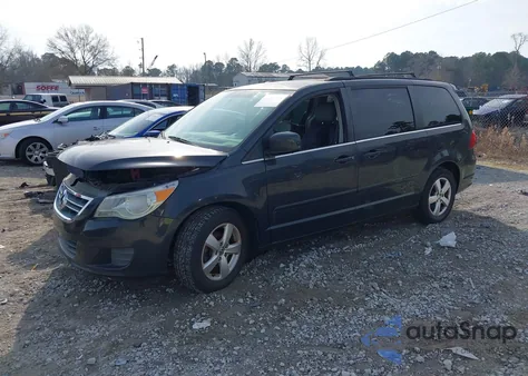 2011 Volkswagen Routan Se from USA, damaged, VIN 2V4RW3DG7BR804874